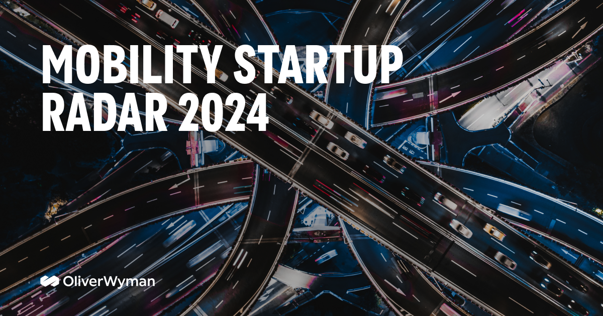 2024 Mobility Startup Investors Favor EV Related Tech   Mobility Startup Radar 2024 1200 